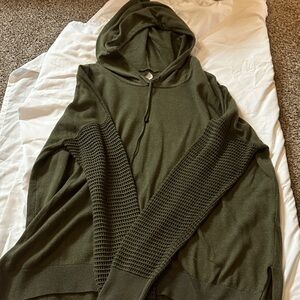 Forest Green Hooded Sweater